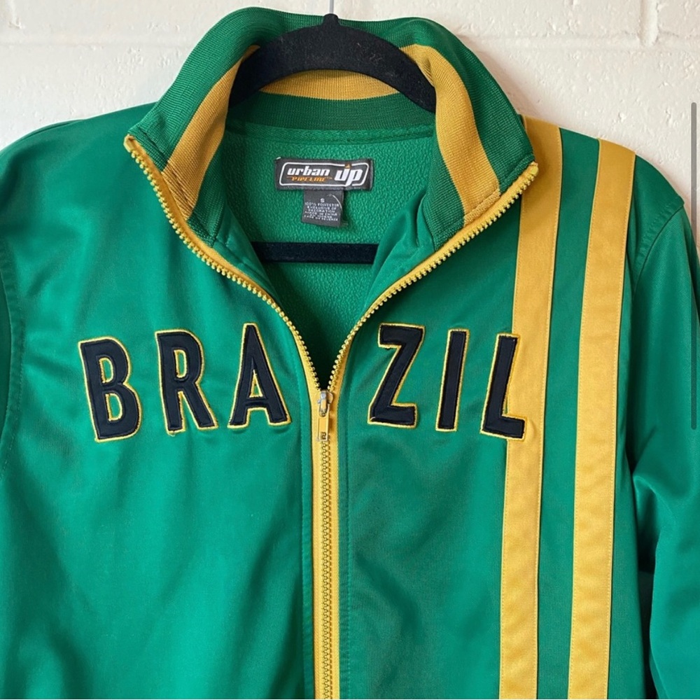 VINTAGE Brazil zip up jacket 🇧🇷
